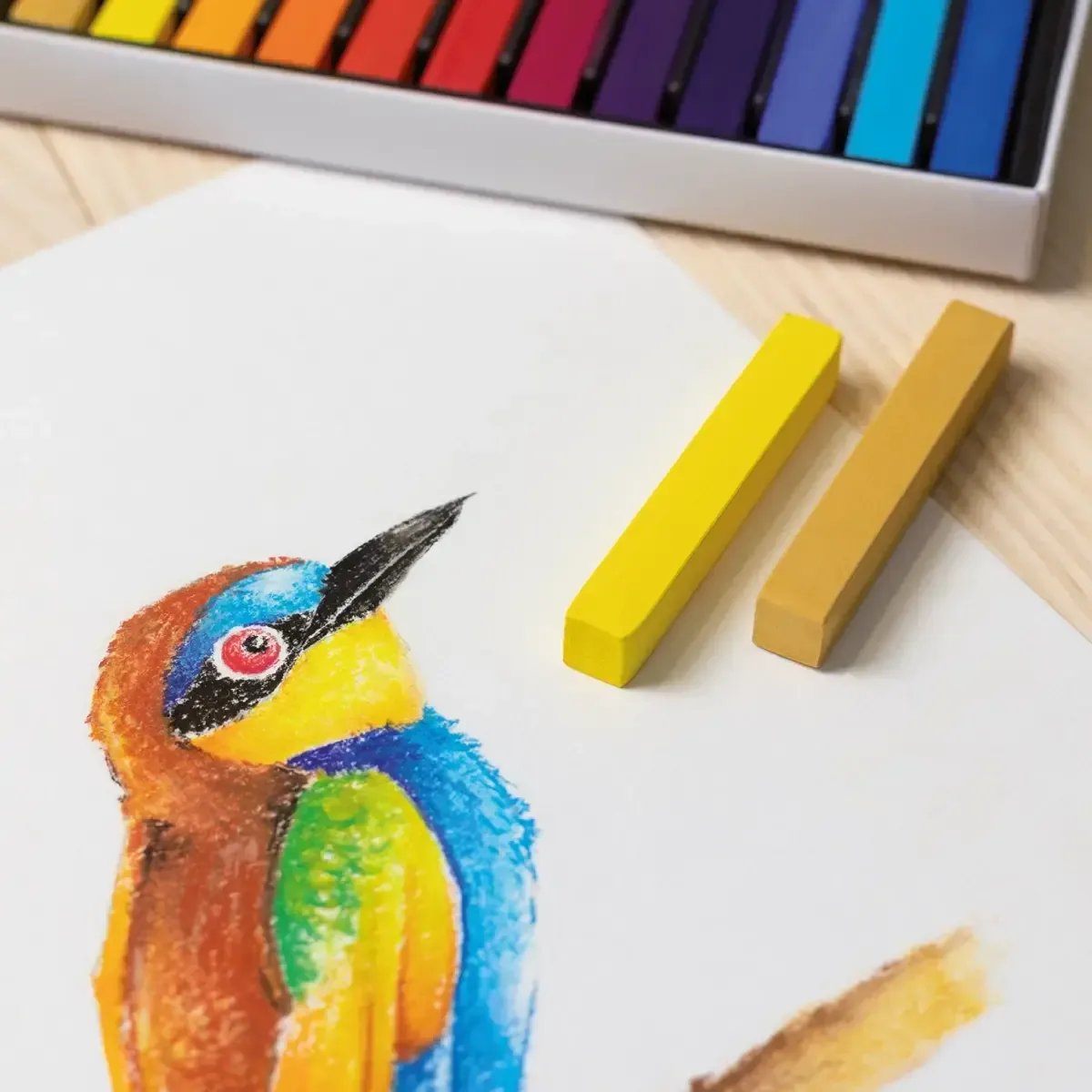 Set Tiza Pastel Milan 4