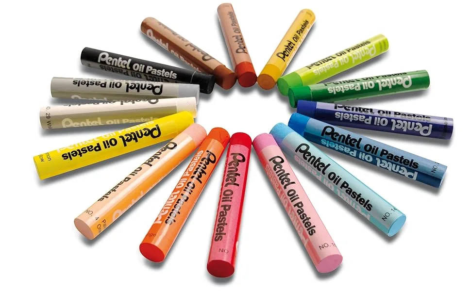 Set Oleo Pastel Pentel - oil pastels 4