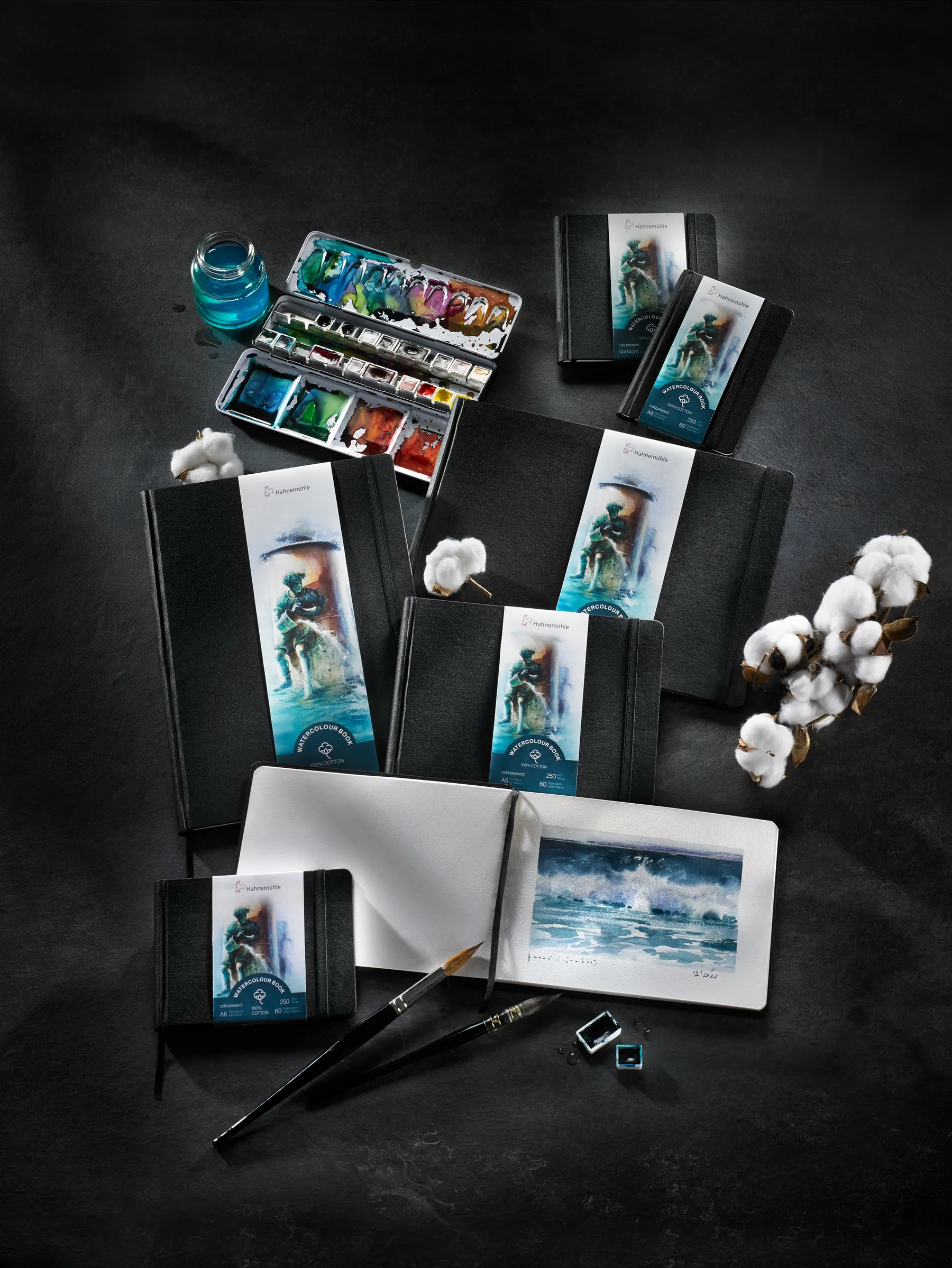 Watercolour Book 100 %  cotton 3