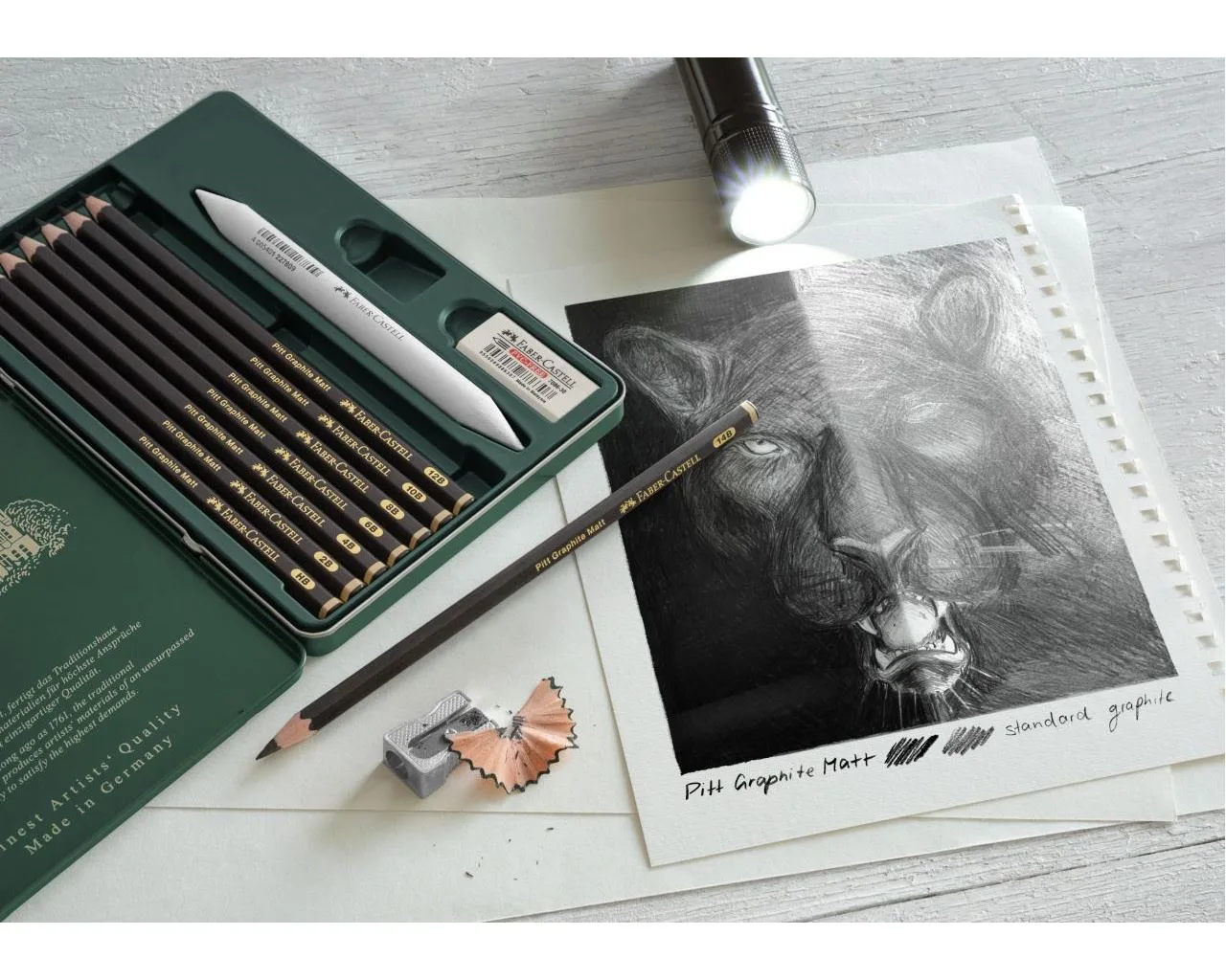 Set Lápices Grafito Pitt Mate Faber Castell