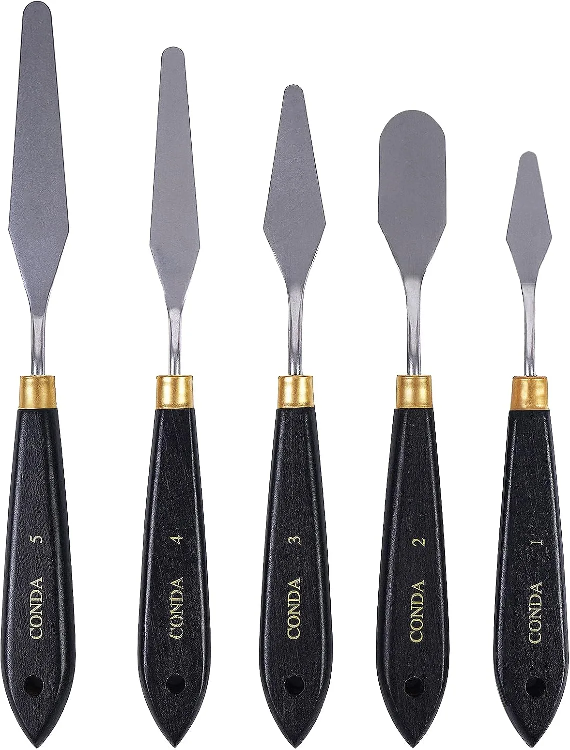 Set de espátulas Conda - 5 piezas