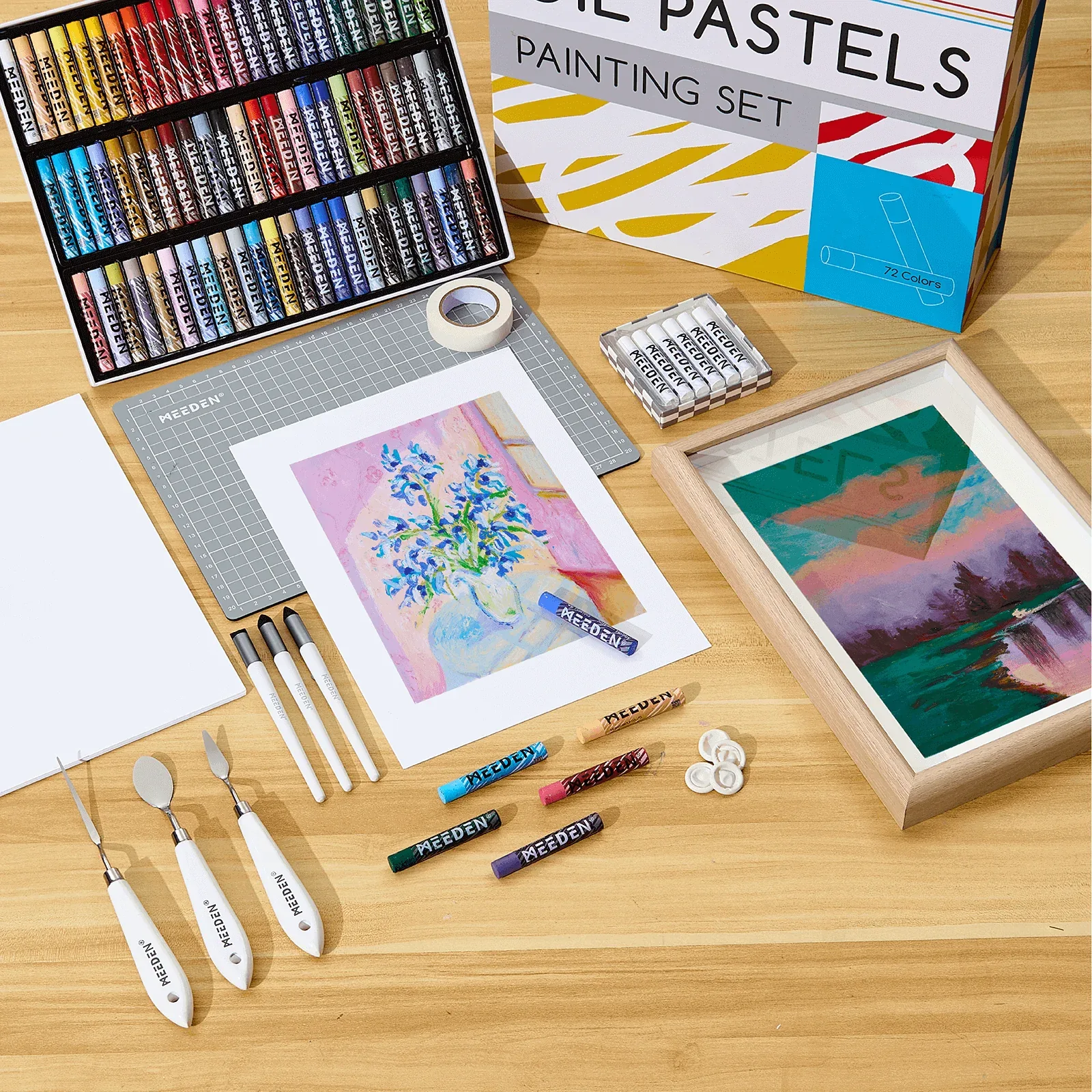 Set de Pasteles Oleosos Meeden 102 piezas