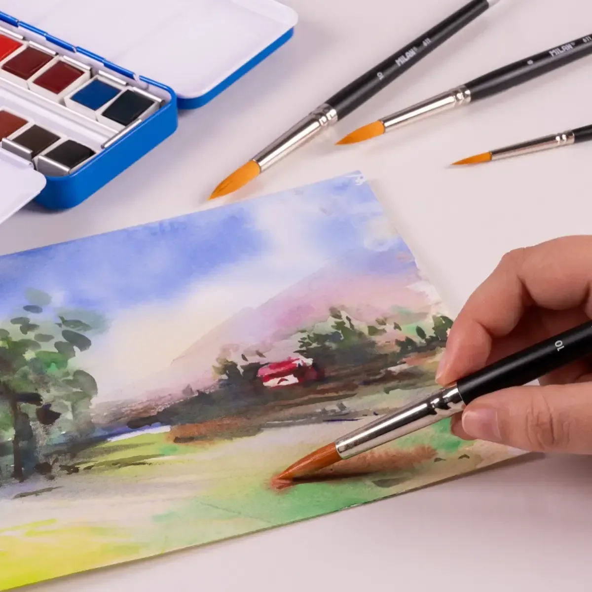 Set de Acuarela Milan 4