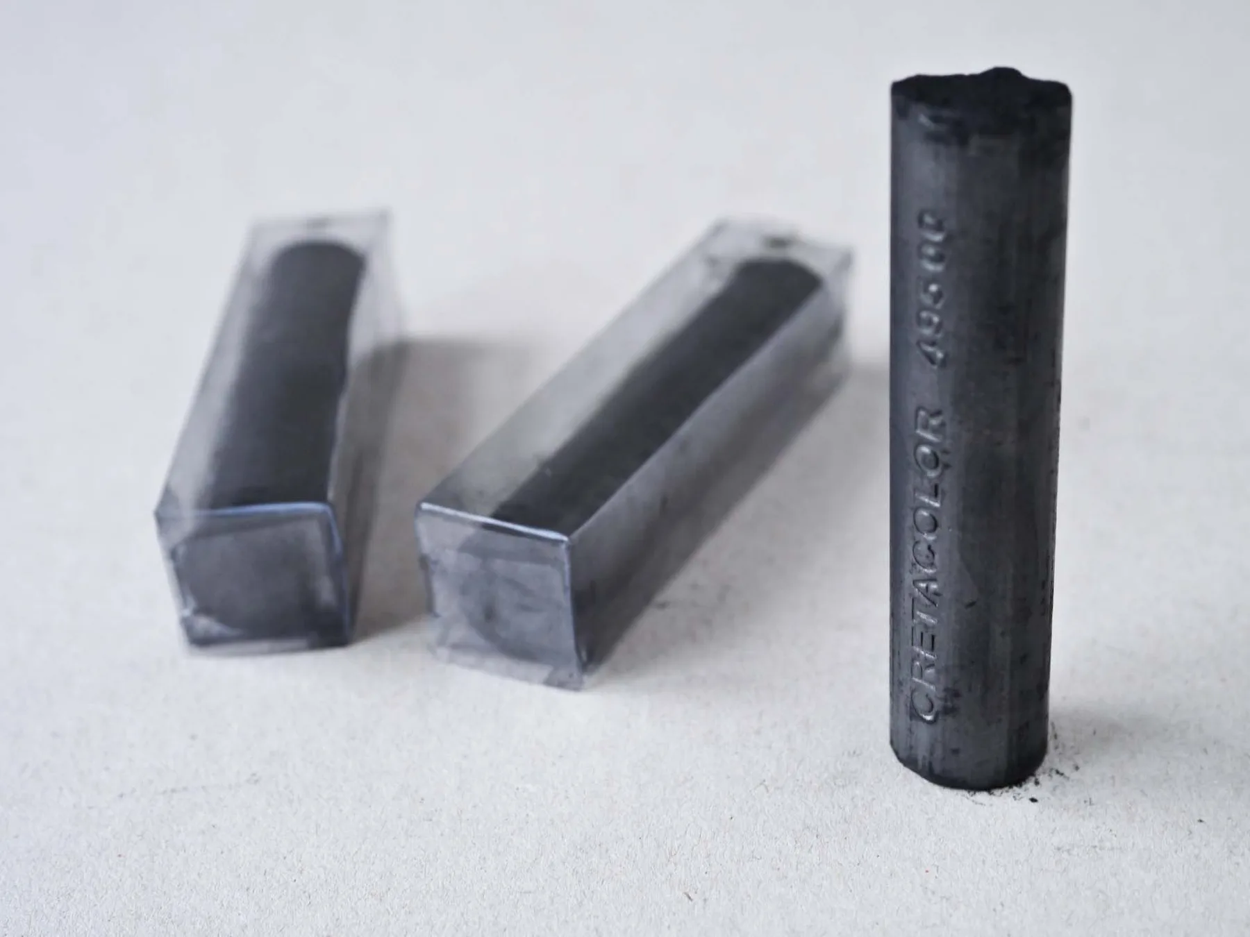 Barra Gruesa de Carbón Comprimido Cretacolor 3