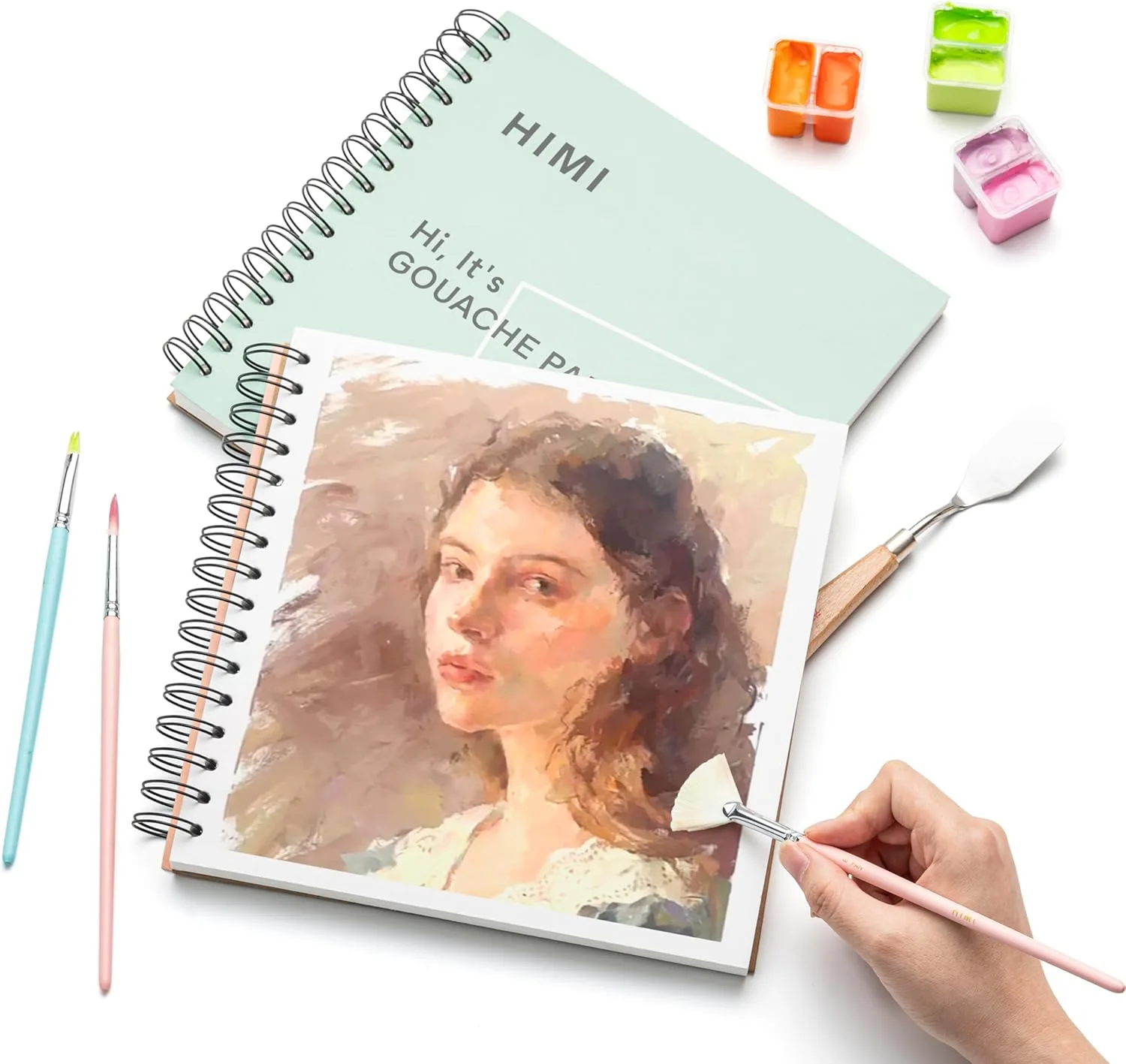 Cuaderno para Gouache Himi 160g