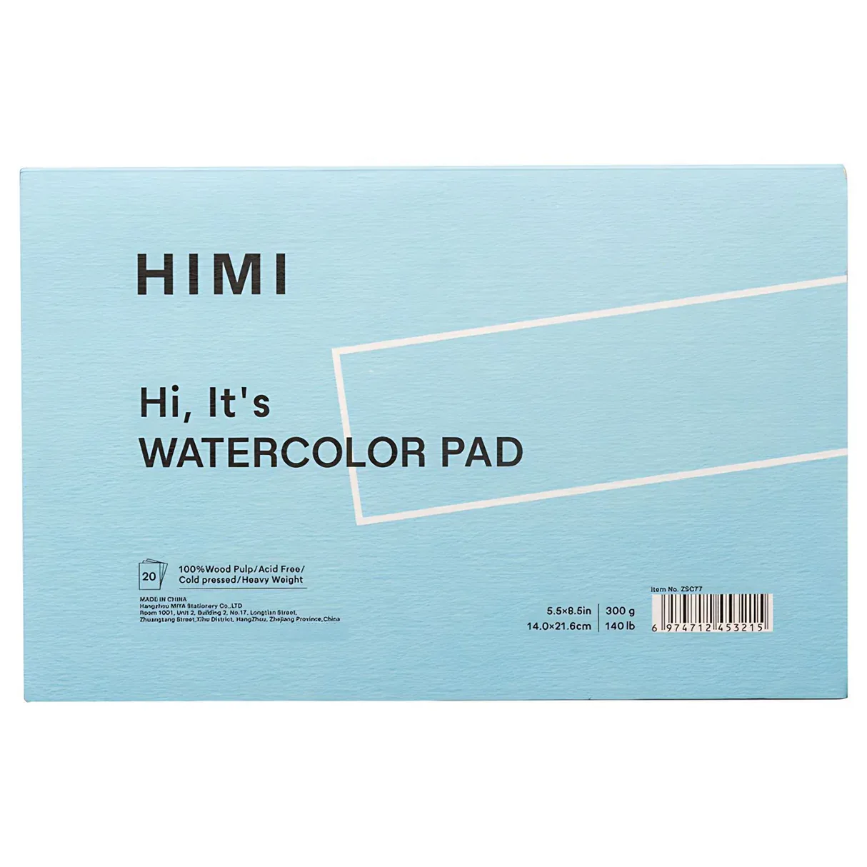 Bloc de Papel para Acuarela Himi 300 g
