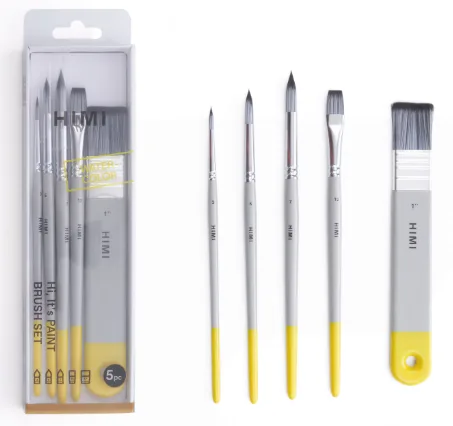 Set de 5 Pinceles Himi