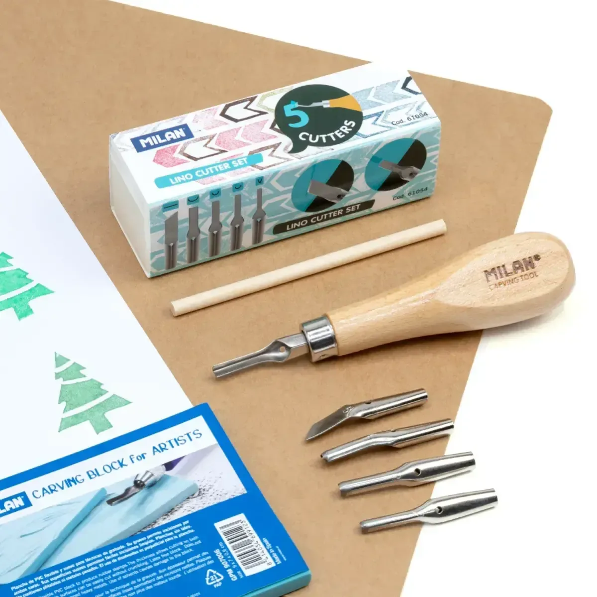 Set de Gubias Milan 2