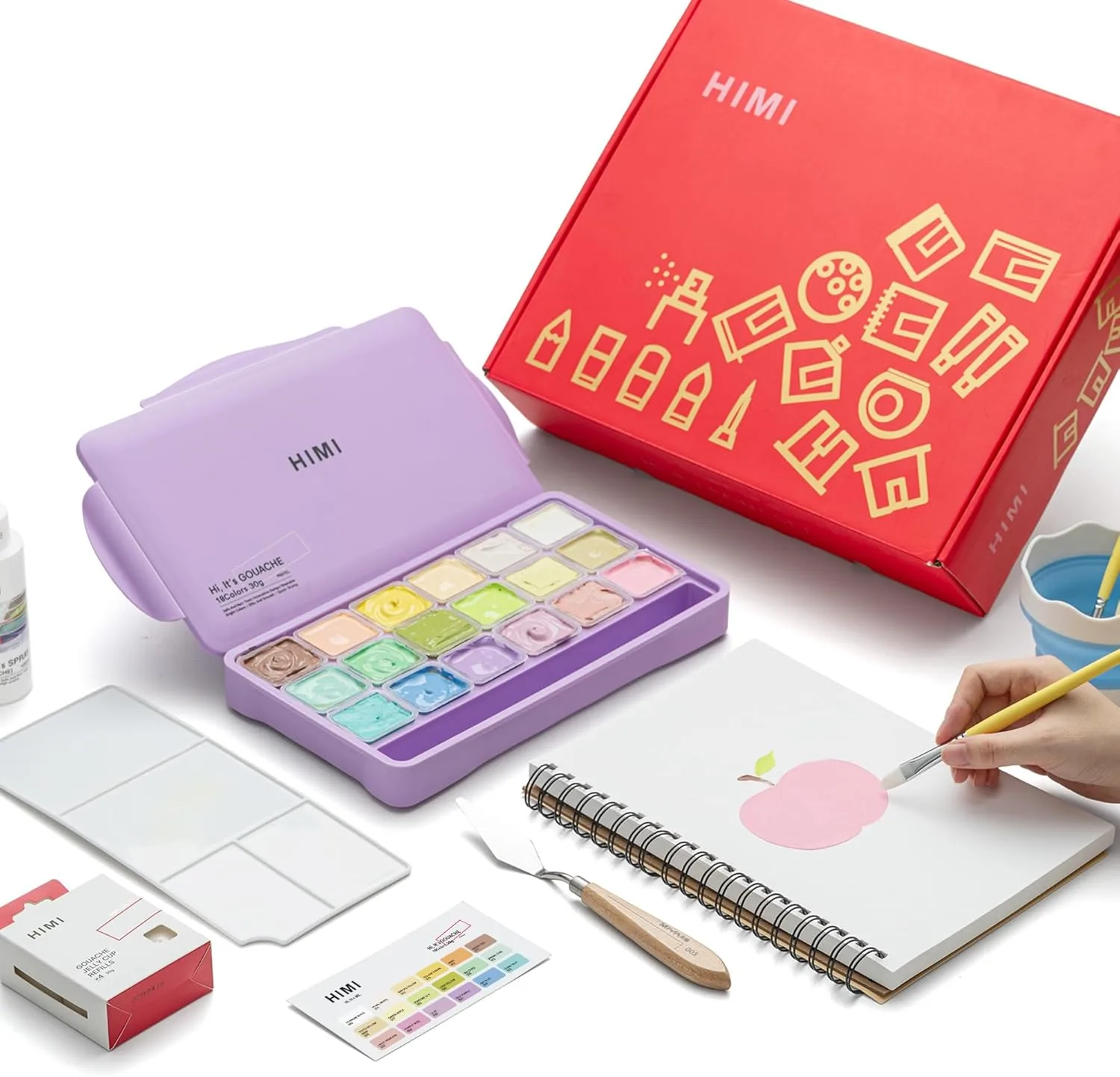 Kit de Gouache Himi 31 piezas