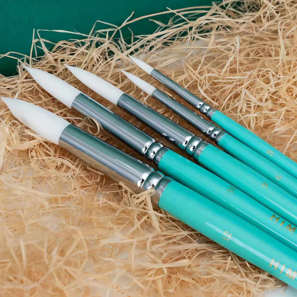 Set de pinceles para acuarela Himi - 5 piezas 2