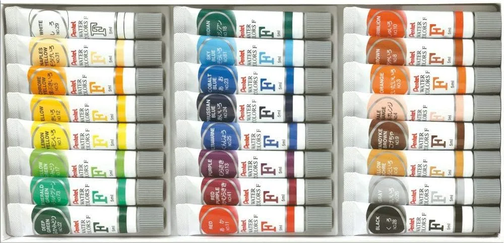 Sets de acuarelas Pentel Arts 4